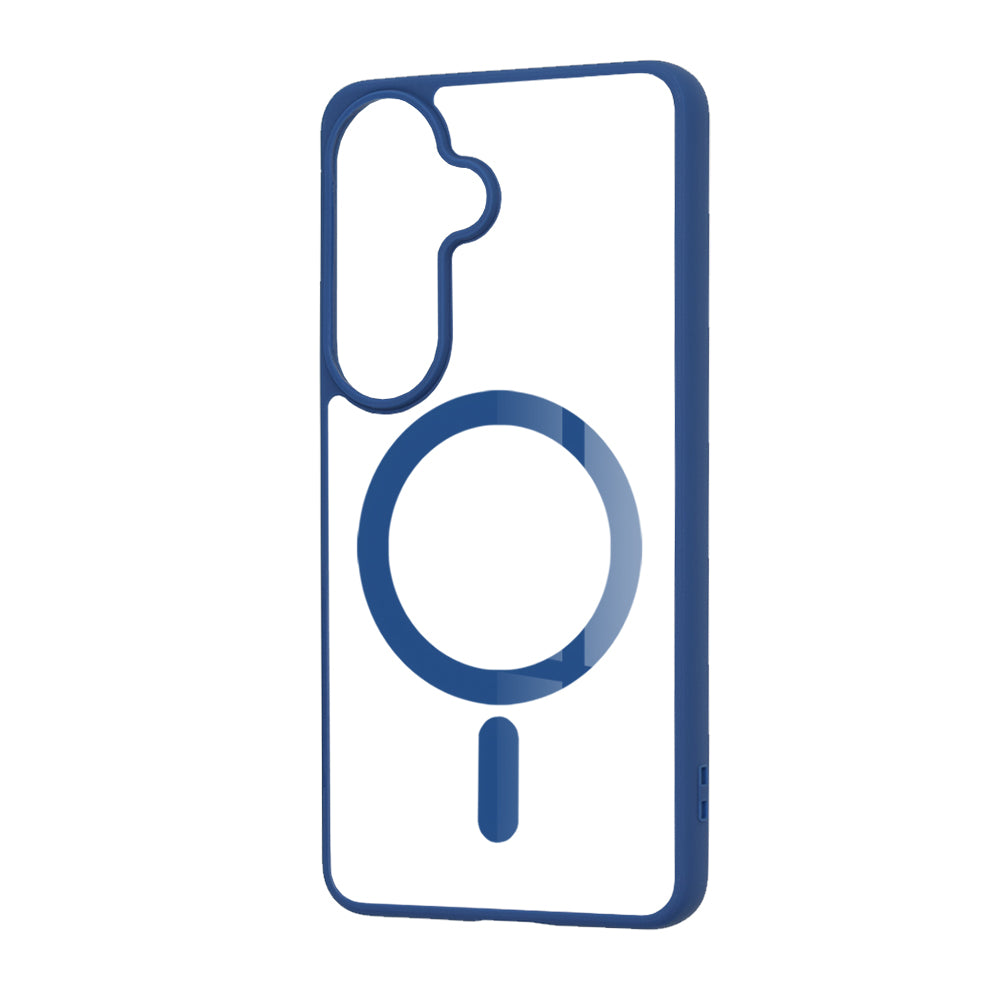 Custodia MagSafe per Samsung Galaxy S26 S942, Techsuit, Pro, Blu
