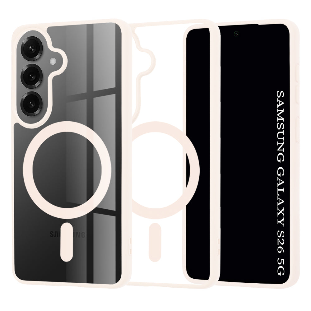 MagSafe Hülle für Samsung Galaxy S26, Techsuit, Pro, Rosa