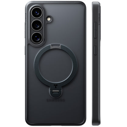 Étui MagSafe pour Samsung Galaxy S26 S942, Torras, Ostand Spin, Noir