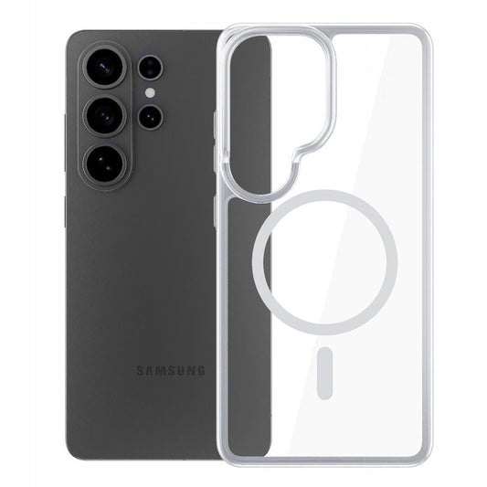 MagSafe Hülle für Samsung Galaxy S26 Ultra, 3MK, Armor MagCase, Transparent