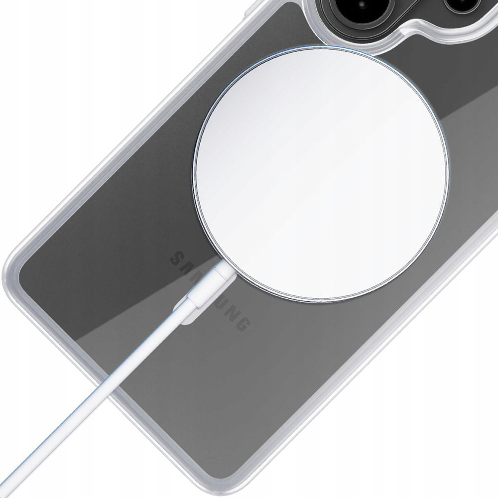 MagSafe-Hülle für Samsung Galaxy S26 Ultra S948, 3MK, Armor MagCase, Transparent