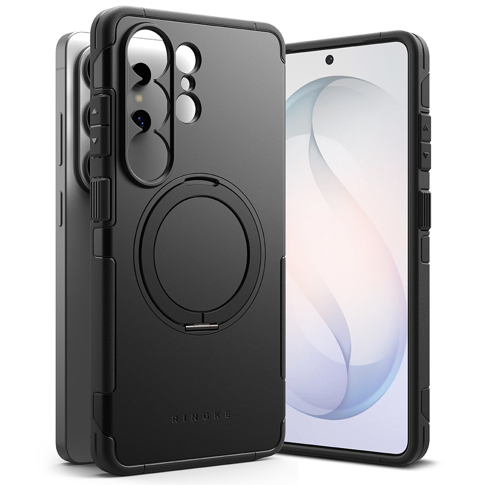 Coque MagSafe pour Samsung Galaxy S26 Ultra, Ringke, Alles, Noire
