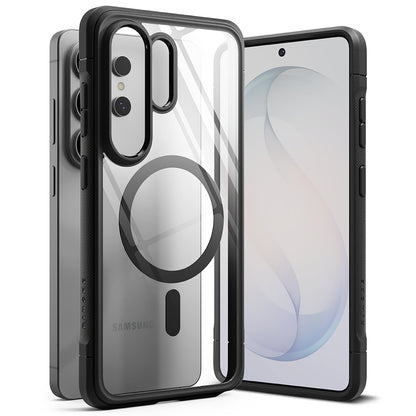 Coque MagSafe pour Samsung Galaxy S26 Ultra, Ringke, Fusion Bold, Noire