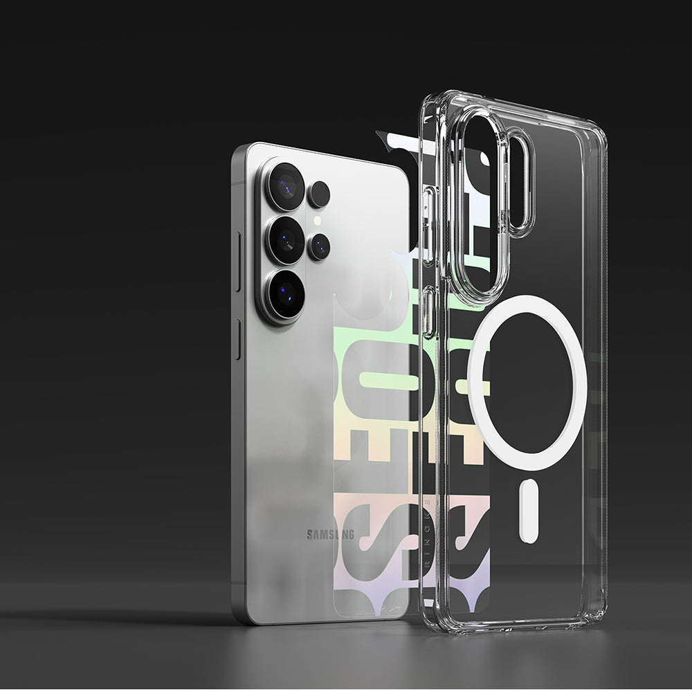 MagSafe Hülle für Samsung Galaxy S26 Ultra, Ringke, Fusion Seoul, Transparent