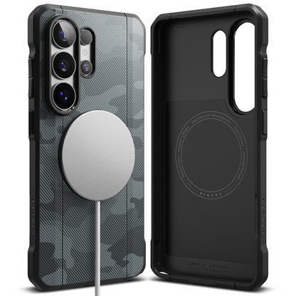 Coque MagSafe pour Samsung Galaxy S26 Ultra S948, Ringke, Onyx Alpha, Camouflage