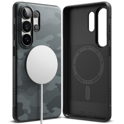 MagSafe Hülle für Samsung Galaxy S26 Ultra S948, Ringke, Onyx, Tarnfarbe