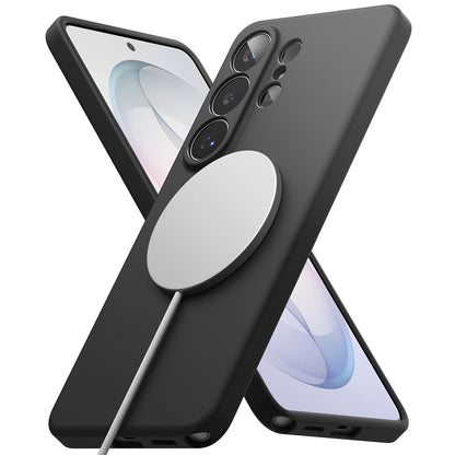 Custodia MagSafe per Samsung Galaxy S26 Ultra, Ringke, Silicone, Nera
