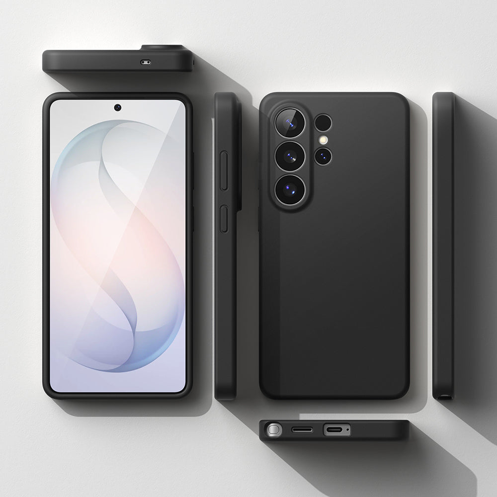 Custodia MagSafe per Samsung Galaxy S26 Ultra, Ringke, Silicone, Nera