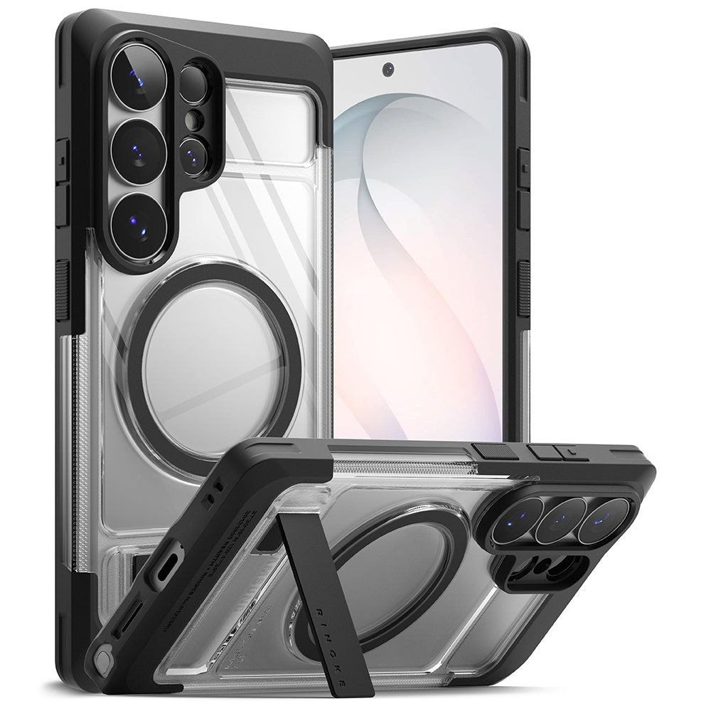 Coque MagSafe pour Samsung Galaxy S26 Ultra, Ringke, UX, Transparente