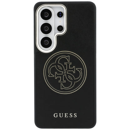 Custodia MagSafe per Samsung Galaxy S26 Ultra S948, Guess, Logo Perforato, Nera