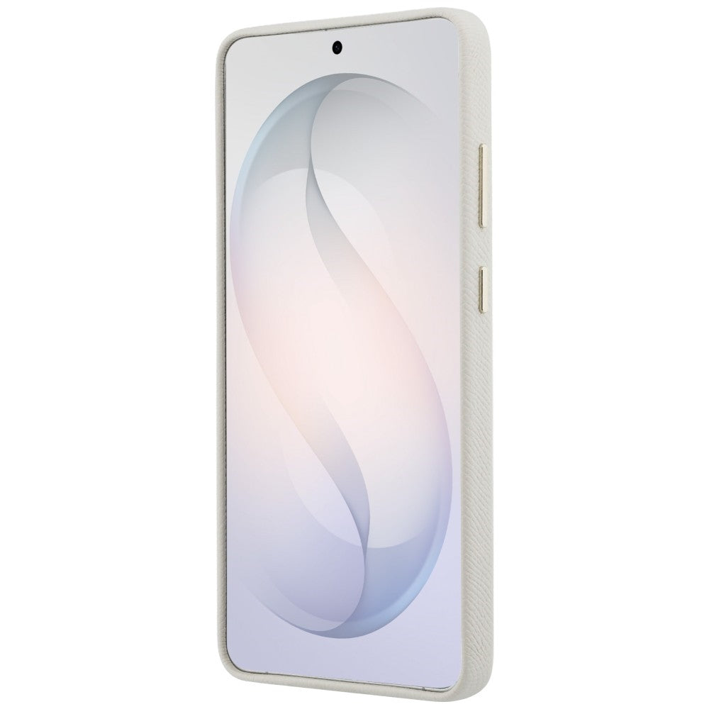 MagSafe Hülle für Samsung Galaxy S26 Ultra S948, Guess, Rhinestone Round Logo, Beige