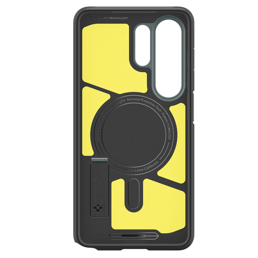 Custodia MagSafe per Samsung Galaxy S26 Ultra S948, Spigen, Tough Armor, Verde ACS10686