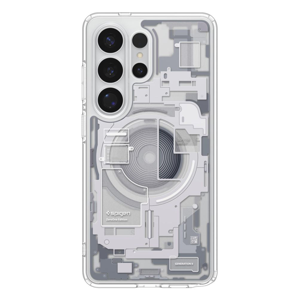 Custodia MagSafe per Samsung Galaxy S26 Ultra S948, Spigen, Ultra Hybrid Zero One, Bianca ACS10683