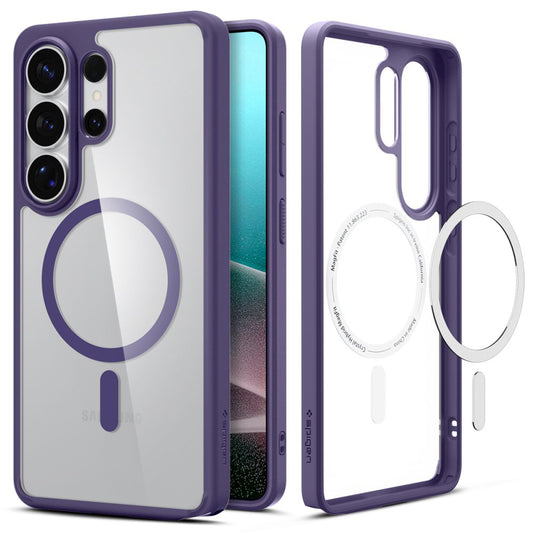 MagSafe Case for Samsung Galaxy S26 Ultra S948, Spigen, Ultra Hybrid, Dark Purple ACS11208
