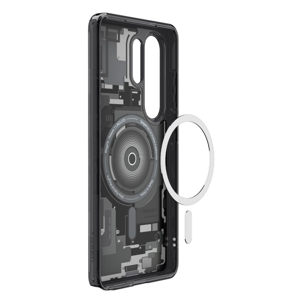 Custodia MagSafe per Samsung Galaxy S26 Ultra S948, Spigen, Ultra Hybrid Zero One, Nera ACS10682