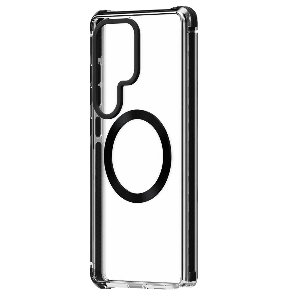 Custodia MagSafe per Samsung Galaxy S26 Ultra S948, UNIQ, Combat MagClick, Nera