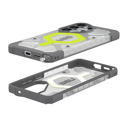 Coque MagSafe pour Samsung Galaxy S26 Ultra S948, Urban Armor Gear, Pathfinder Clear, Vert
