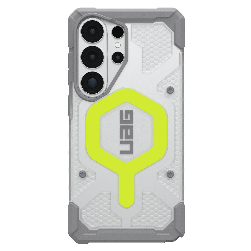 Coque MagSafe pour Samsung Galaxy S26 Ultra S948, Urban Armor Gear, Pathfinder Clear, Vert