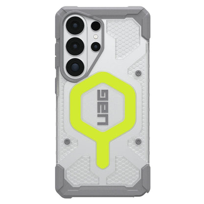 Coque MagSafe pour Samsung Galaxy S26 Ultra S948, Urban Armor Gear, Pathfinder Clear, Vert