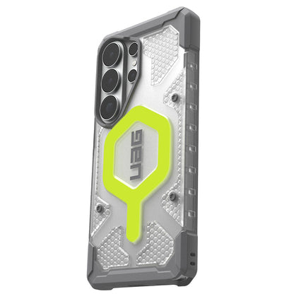Coque MagSafe pour Samsung Galaxy S26 Ultra S948, Urban Armor Gear, Pathfinder Clear, Vert