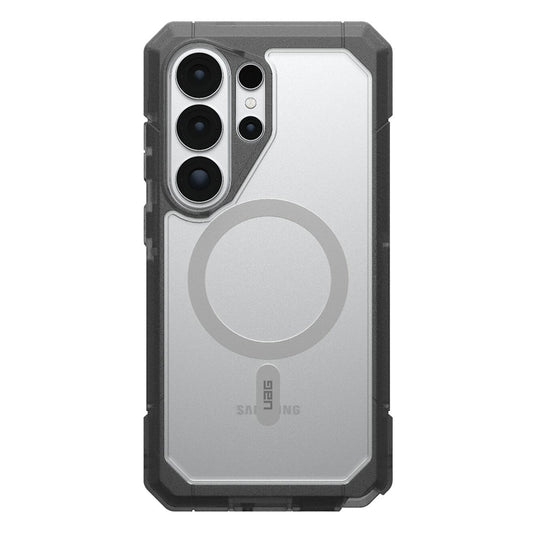 Custodia MagSafe per Samsung Galaxy S26 Ultra S948, Urban Armor Gear, Trooper, Trasparente Grigia