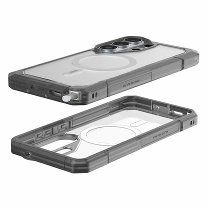 Custodia MagSafe per Samsung Galaxy S26 Ultra S948, Urban Armor Gear, Trooper, Trasparente Grigia