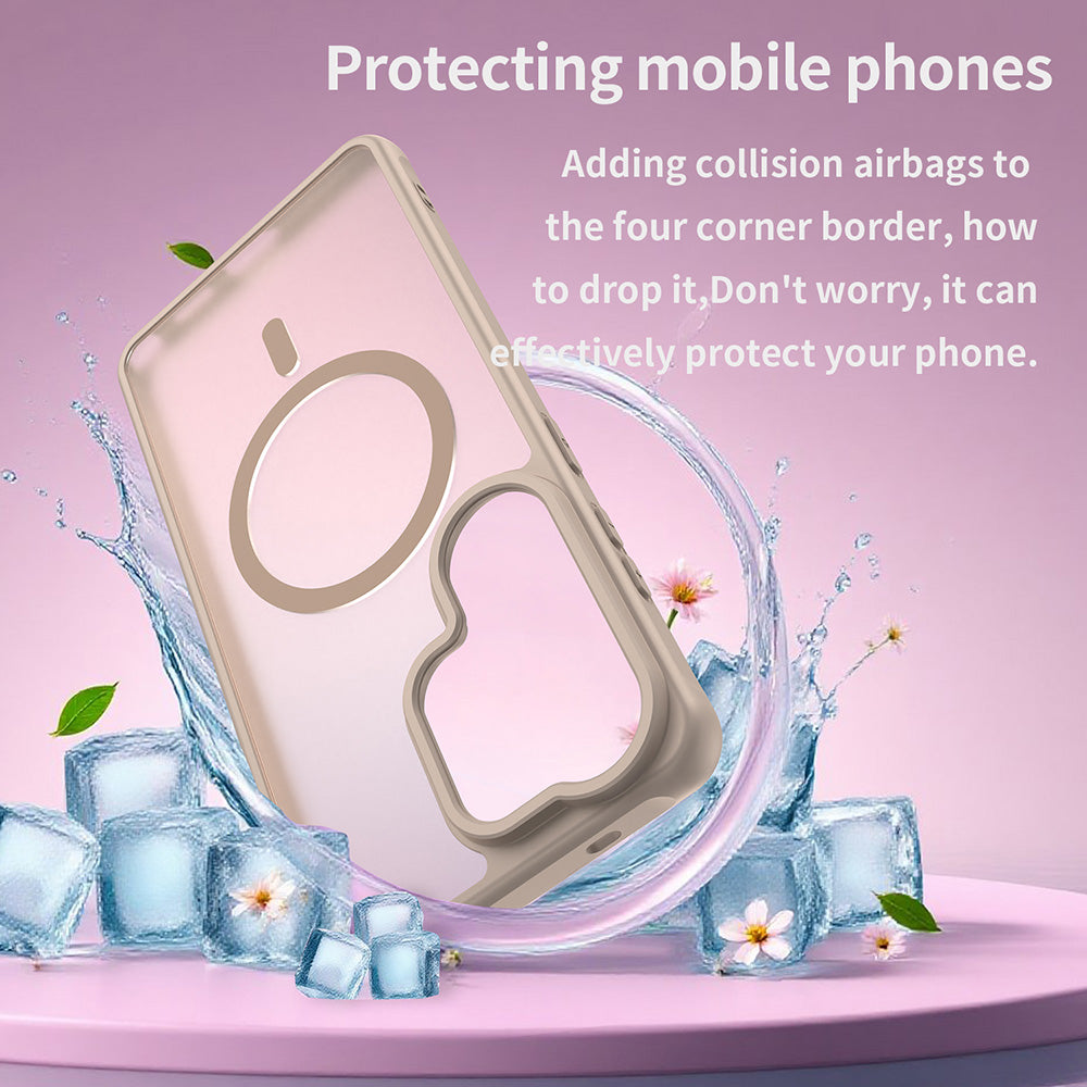 Coque MagSafe pour Samsung Galaxy S26 Ultra S948, Techsuit, HaloFrost II, Dorée