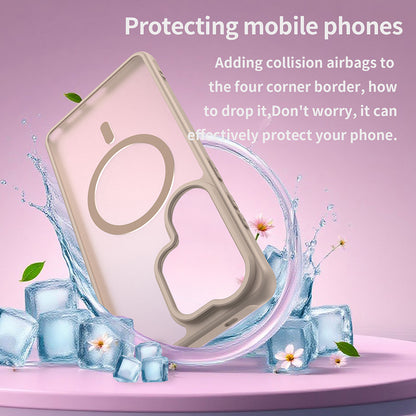 Coque MagSafe pour Samsung Galaxy S26 Ultra S948, Techsuit, HaloFrost II, Dorée