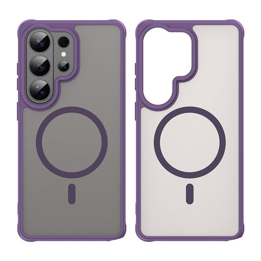 Custodia MagSafe per Samsung Galaxy S26 Ultra, Techsuit, HaloFrost II, Viola