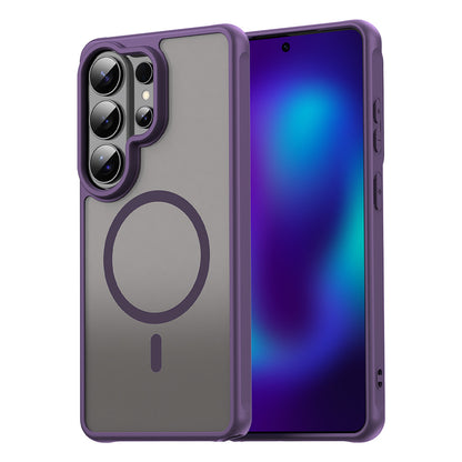 Étui MagSafe pour Samsung Galaxy S26 Ultra, Techsuit, HaloFrost II, Mauve