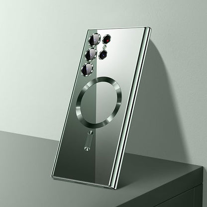 MagSafe Case for Samsung Galaxy S26 Ultra S948, Techsuit, Luxury Crystal, Light Purple