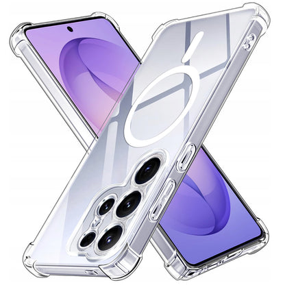 MagSafe Case for Samsung Galaxy S26 Ultra S948, Techsuit, Shockproof, Transparent