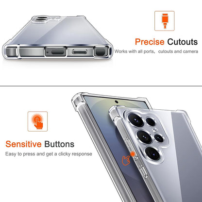 MagSafe Case for Samsung Galaxy S26 Ultra S948, Techsuit, Shockproof, Transparent