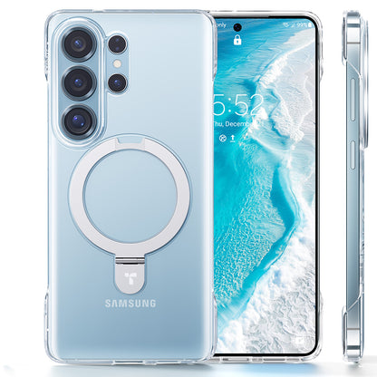 MagSafe Hülle für Samsung Galaxy S26 Ultra, Torras, Ostand Slim, Transparent