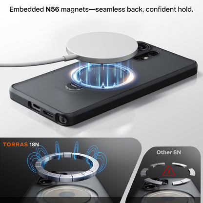MagSafe Case for Samsung Galaxy S26 Ultra, Torras, Ostand Spin, Mov
