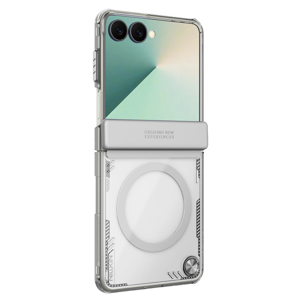 Custodia MagSafe per Samsung Galaxy Z Flip7 F766, Nillkin, Iceblade, Grigio