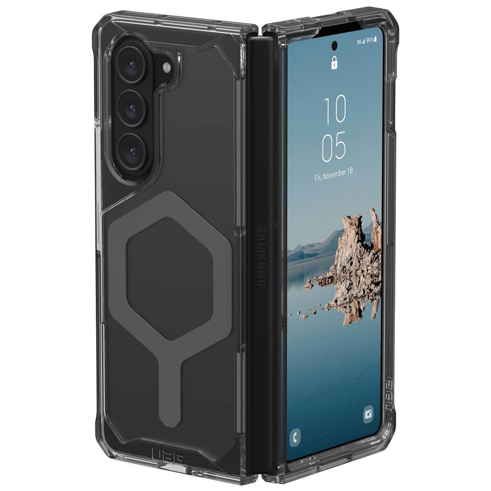 Coque MagSafe pour Samsung Galaxy Z Fold5 F946, Urban Armor Gear, Plyo Pro, Gris