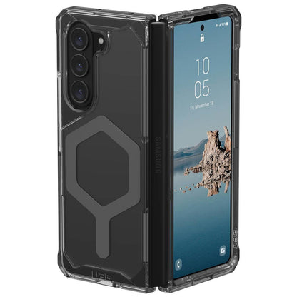 Coque MagSafe pour Samsung Galaxy Z Fold5 F946, Urban Armor Gear, Plyo Pro, Gris