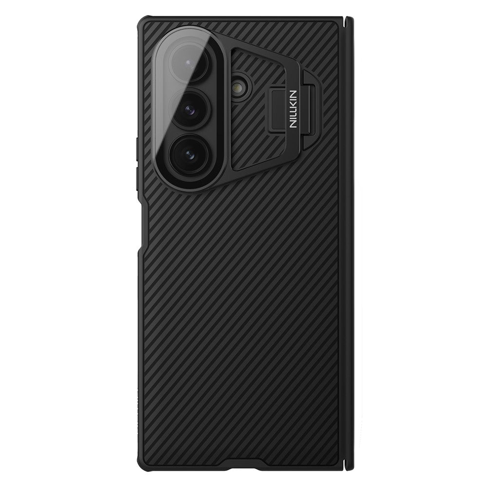 Coque MagSafe pour Samsung Galaxy Z Fold7 F966, Nillkin, CamShield Pro avec couverture d'objectif transparente, noire