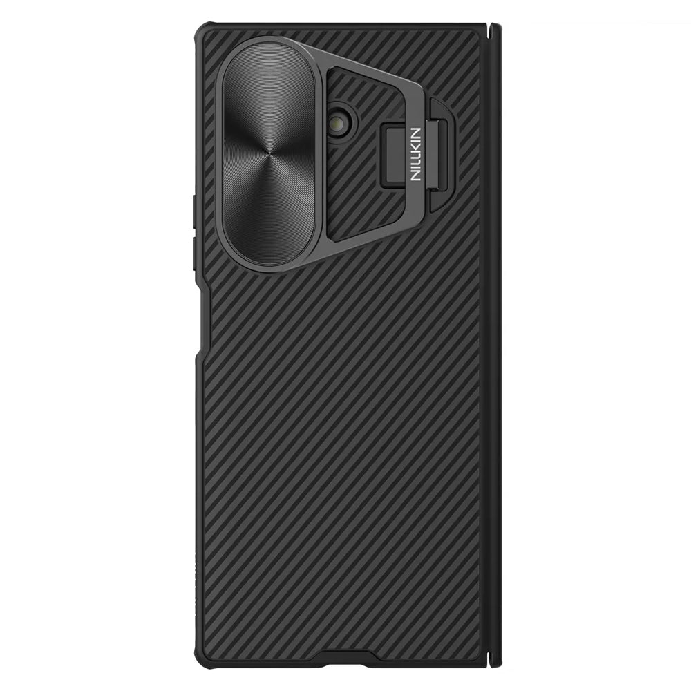 Custodia MagSafe per Samsung Galaxy Z Fold7 F966, Nillkin, CamShield Prop con copriobiettivo in metallo, Nera