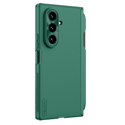 MagSafe-Hülle für Samsung Galaxy Z Fold7 F966, Nillkin, Super Frosted Shield mit Stifthalter, Dunkelgrün