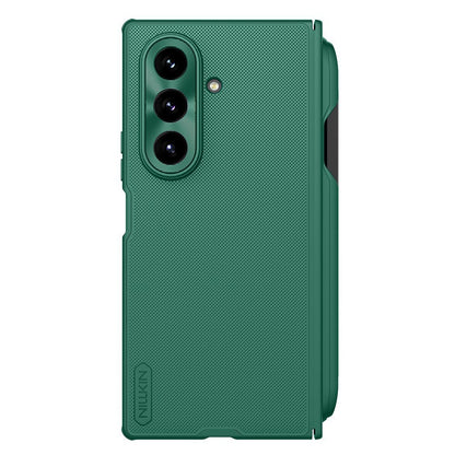 MagSafe-Hülle für Samsung Galaxy Z Fold7 F966, Nillkin, Super Frosted Shield mit Stifthalter, Dunkelgrün