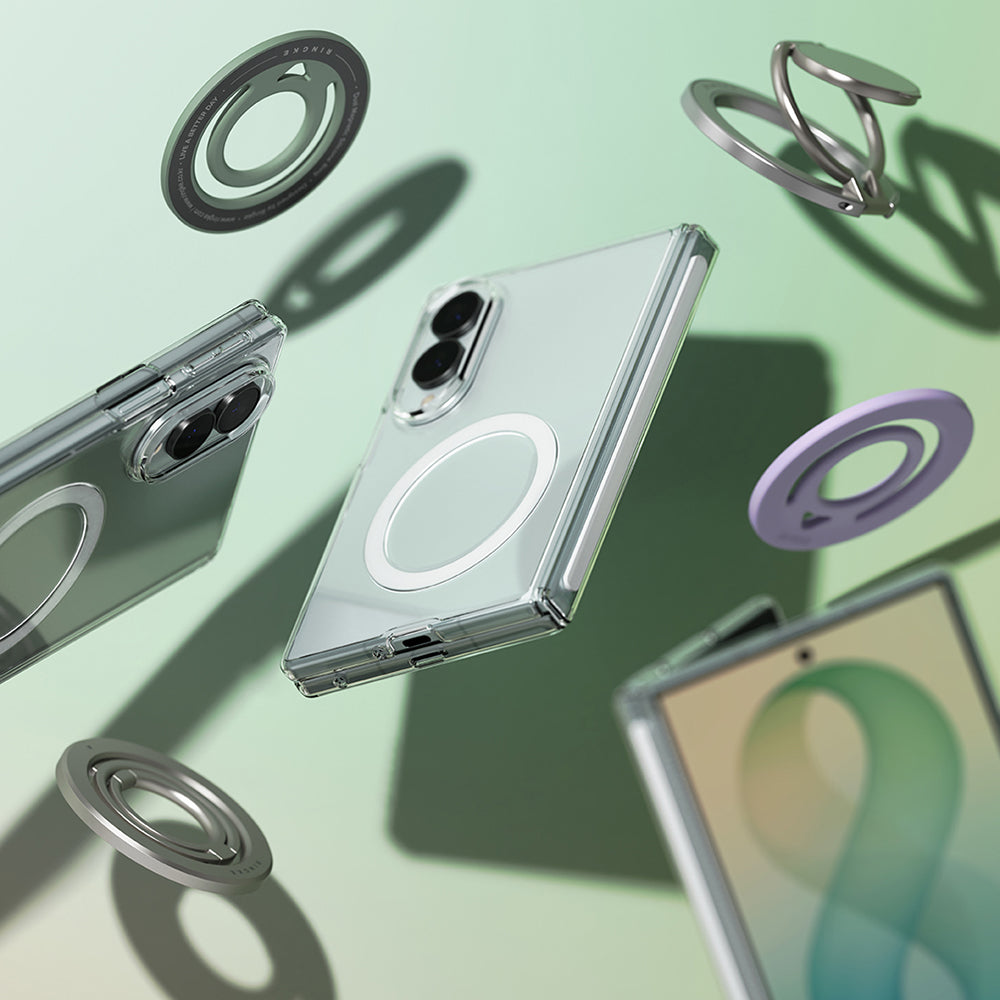 MagSafe-Hülle für Samsung Galaxy Z Fold8 F971, Ringke, Fusion Air Flap, transparent