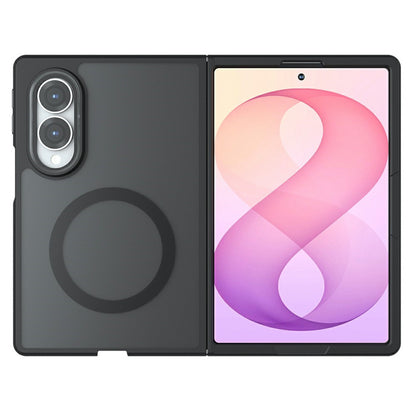 Custodia MagSafe per Samsung Galaxy Z Fold8 F971, Techsuit, PureFrost, Nero Satinato
