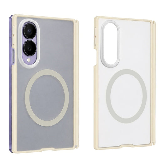 Coque MagSafe pour Samsung Galaxy Z Fold8 F976, Blueo, Skin Friendly Anti-Chute, Gris