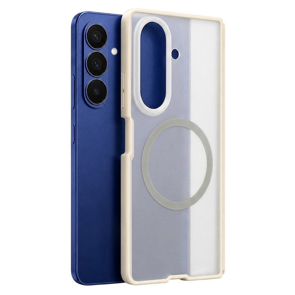 Coque MagSafe pour Samsung Galaxy Z Fold8 Ultra F971, Blueo, Skin Friendly Anti-Chute, Gris Satiné