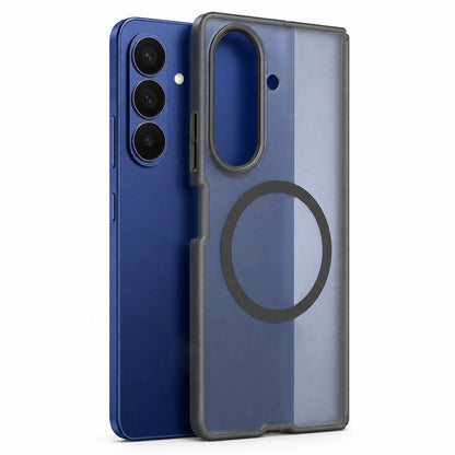 Coque MagSafe pour Samsung Galaxy Z Fold8 Ultra F971, Blueo, Skin Friendly Anti-Chute, Noire Satinée