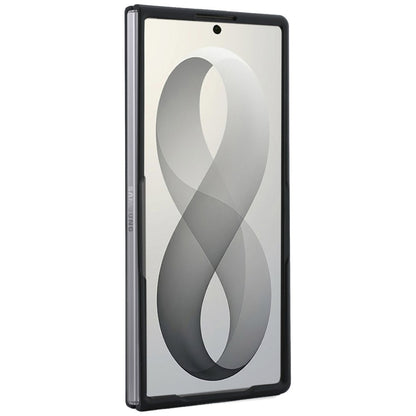 Custodia MagSafe per Samsung Galaxy Z Fold8 Ultra F976, Guess, Ring Stand Grained Classic Logo, Beige