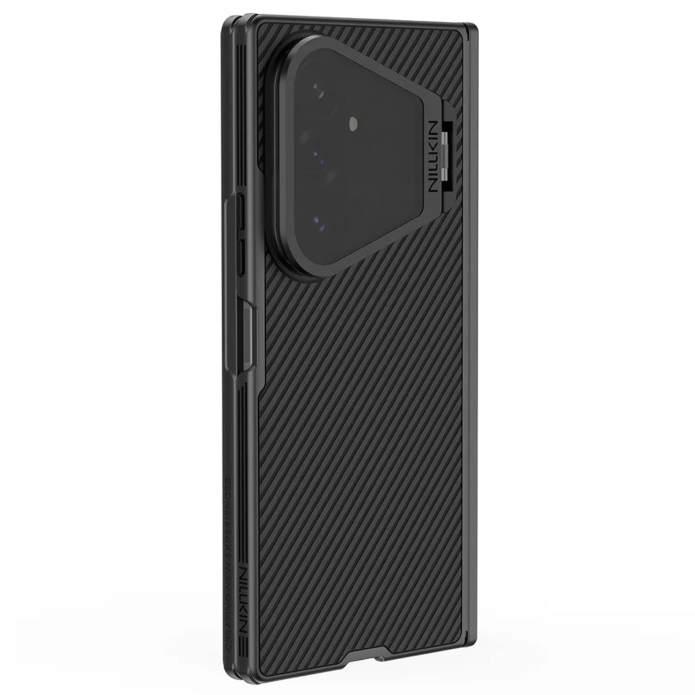 Custodia MagSafe per Samsung Galaxy Z Fold8 Ultra F976, Nillkin, CamShield Prop con copertura obiettivo nera trasparente, Nera