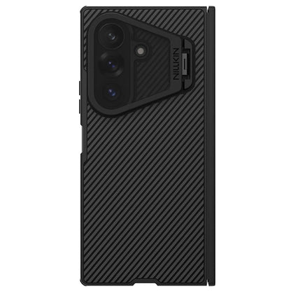 Custodia MagSafe per Samsung Galaxy Z Fold8 Ultra F976, Nillkin, CamShield Prop con copertura obiettivo nera trasparente, Nera